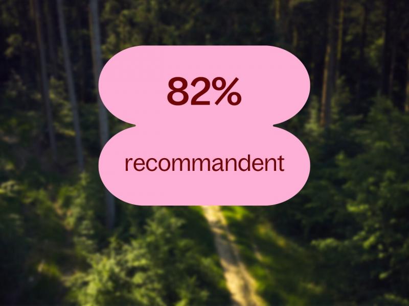 82% recommanderaient center parcs à leurs familles ou à leurs proches