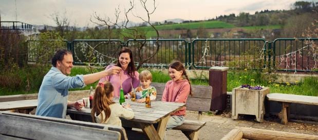 Winterberg mit Kindern im Sommer