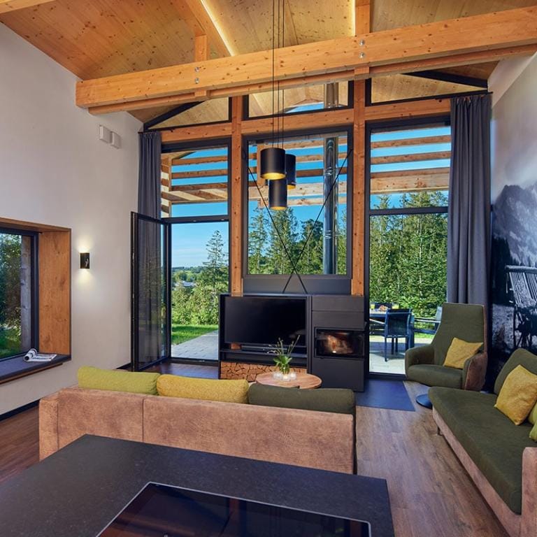 Overnachten in luxe cottages te midden van de natuur